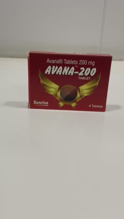 AVANA-200  / box 4 pills